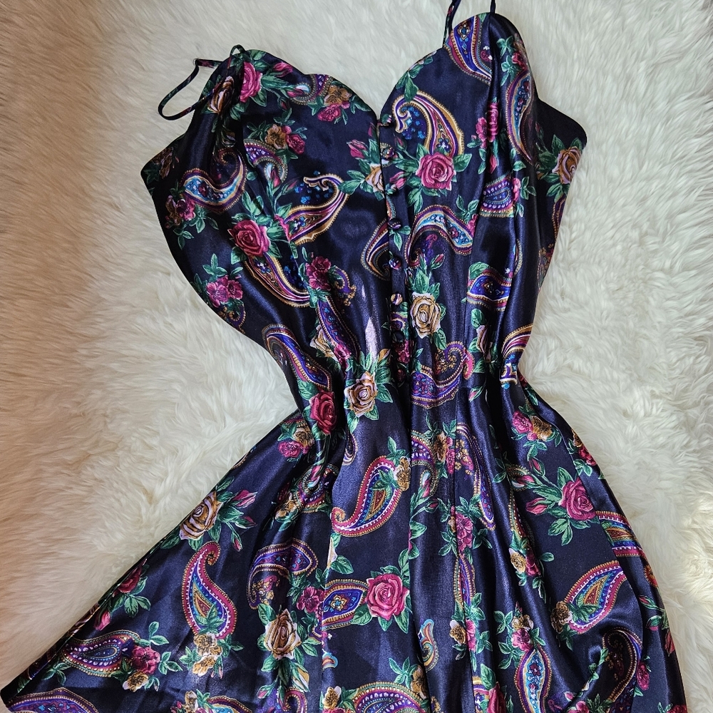 Victoria's secret vintage multicolor babydoll dress
